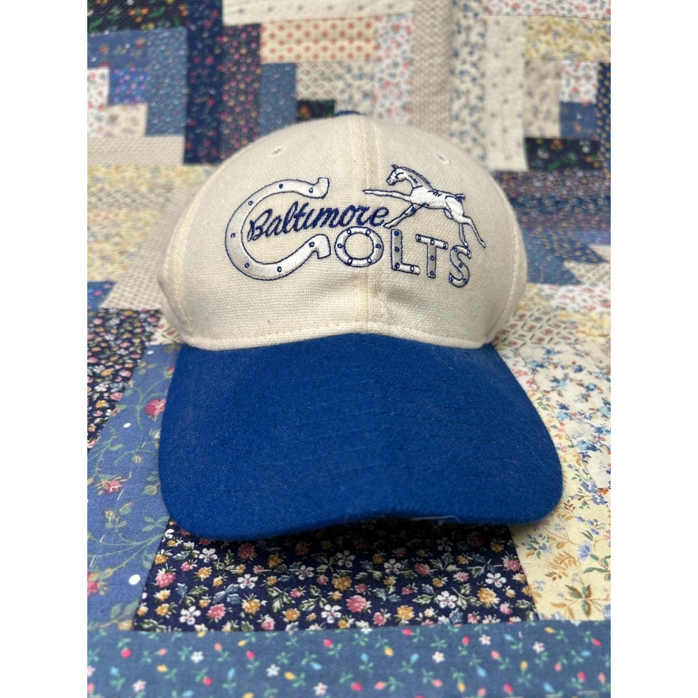 Vintagw Baltimore Colts NFL Retro Snapback by ROMAN Hat Cap